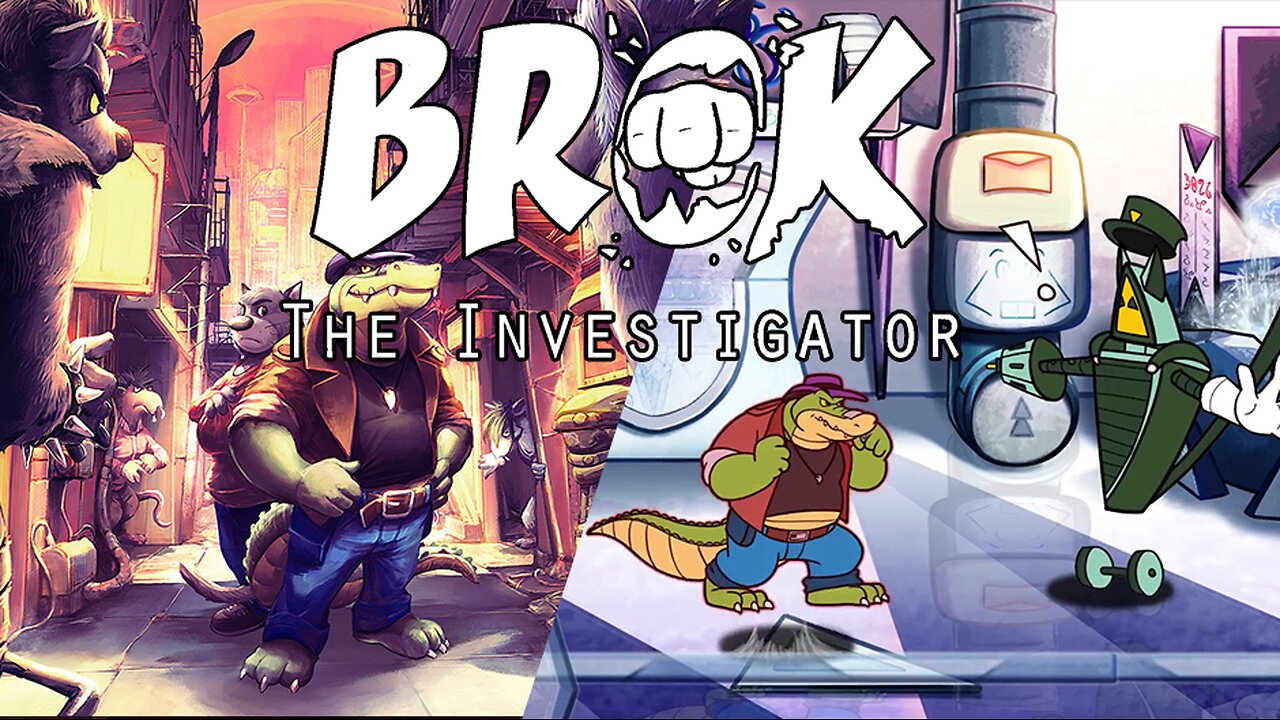 Brok The Investigator | A Dystopian Detective Adventure