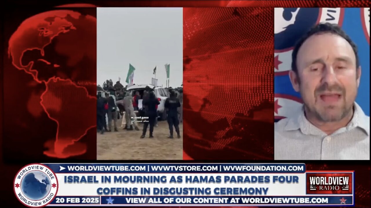 Israel in Mourning as Hamas Parades Four Coffins in Disgusting Ceremony & Trump Wants Gaza Wiped Out
