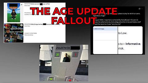 Roblox's NEW Black Market, Safechat Vulnerability Ignored? + Community REACTS