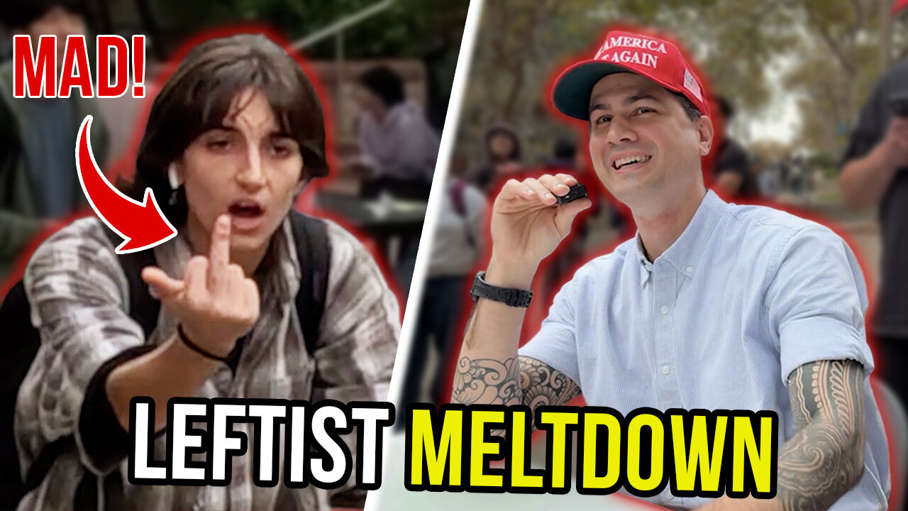 UCLA Students MELTDOWN After Simple Abortion Question...