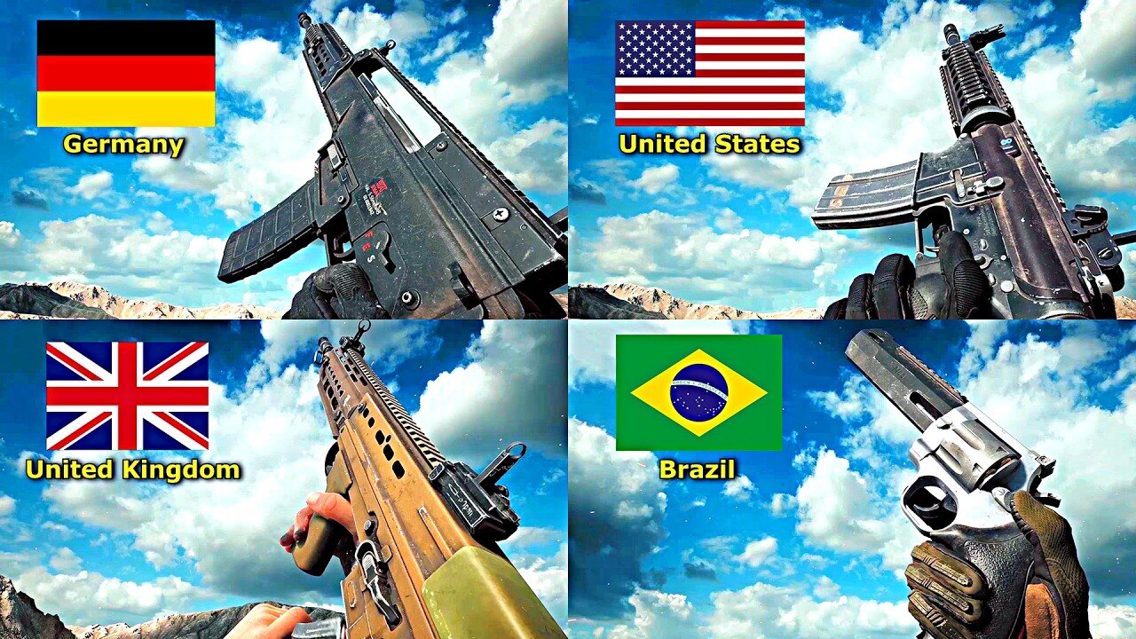 Battlefield 6 - ALL Weapons Real Names & Origins (From Old to New Ones)