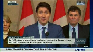 Trudeau to Trump: Tariffs Are A Very Dumb Thing To Do