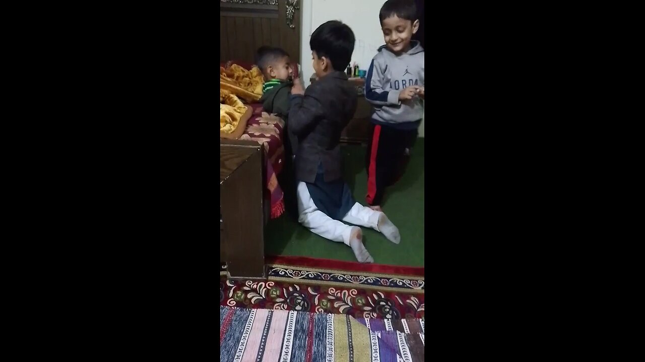 cousin's fun | lovely kids | funny kids | Hilarious Moments: Kids Playing with a Mic