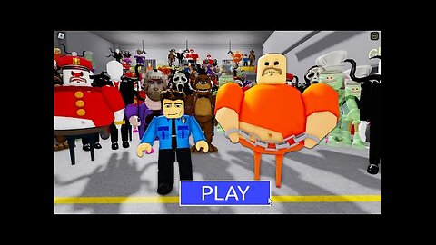 Escaping from a TSUNAMI HORROR BARRY'S PRISON RUN! And BECAME a BARRY PRISONER