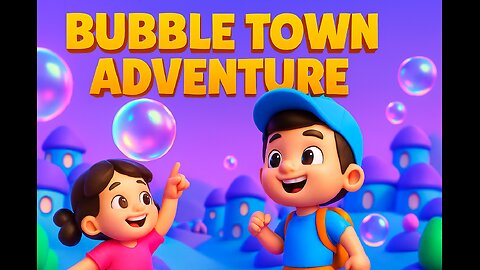 Bubble Town Adventure 🌈 | Fun Kids Storytime with Surprising Twists!