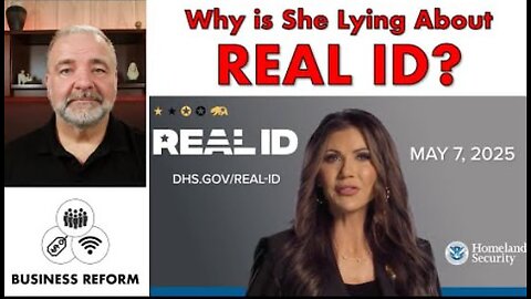 Why Is DHS Secretary Noem Lying About Real ID?