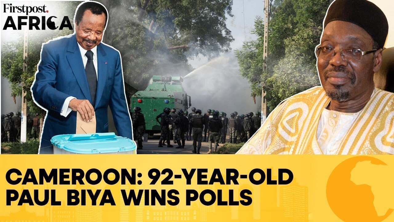 Cameroon’s 92-year-old Paul Biya Wins Re-election After Deadly Clashes | Firstpost Africa
