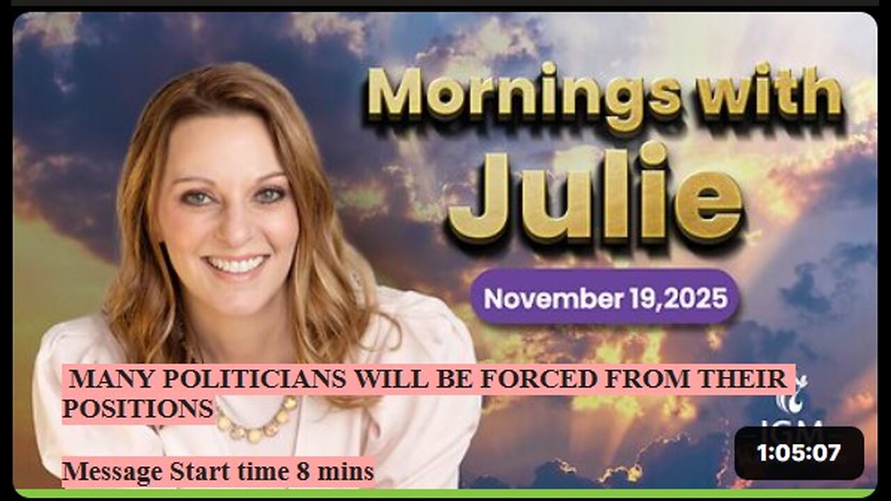 Julie Green subs MANY POLITICIANS WILL BE FORCED FROM THEIR POSITIONS