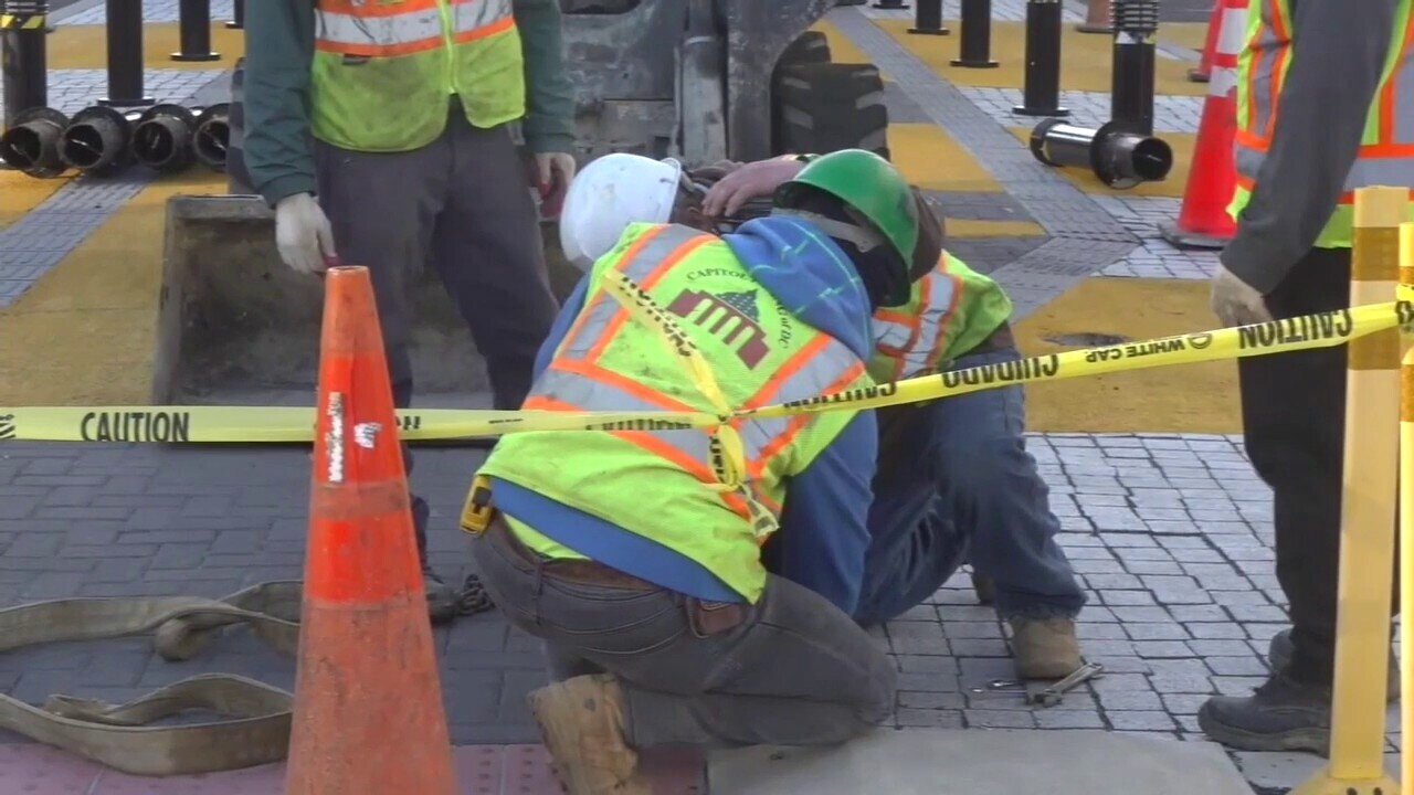 Black Lives Matter Plaza Reconstruction Underway In D.C.