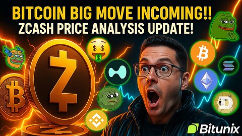 Bitcoin Big Move Incoming!! ZCASH Price Analysis!! WATCH ASAP!