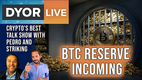 Whitehouse Announces BITCOIN Reserve on Friday. Alts too, but different