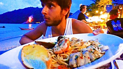 LUXURY Beach Seafood 🇲🇾 Perhentian Islands