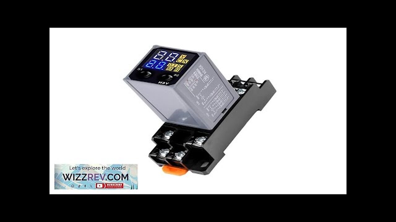 Relay Lcd H3Y-2 LCD Time Relay AC 220V DC 12V 24V Adjustable Digital Display Review