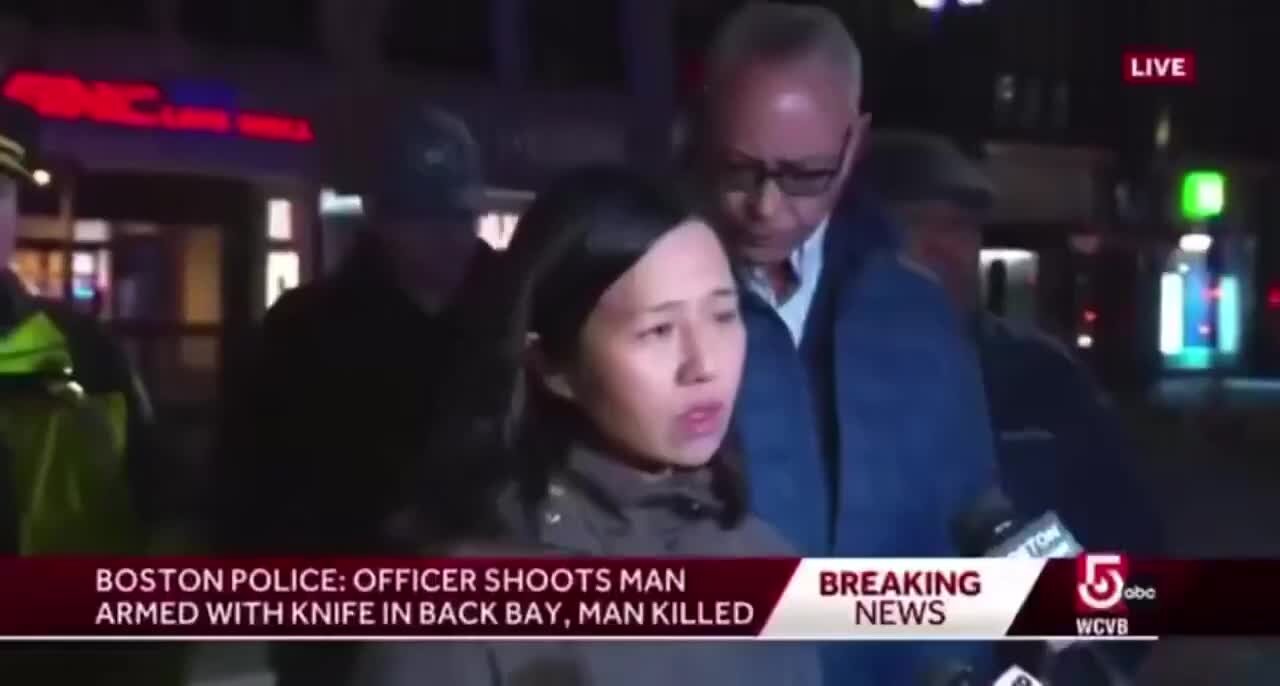 Boston Officials Offer Condolences for a Knife-Wielding Man Fatally Shot by Off-Duty Officer