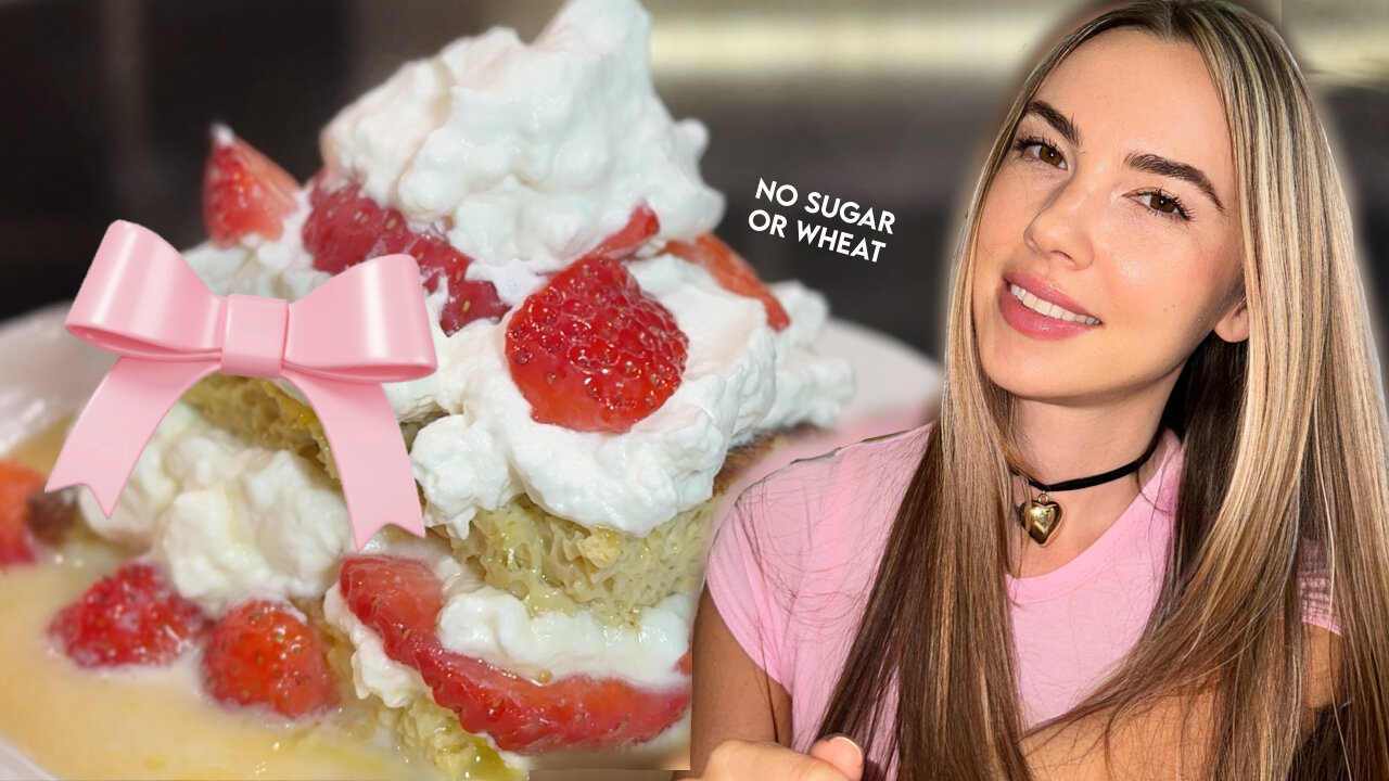 ancestral inspired strawberry shortcake recipe 𐙚⋆°。⋆♡