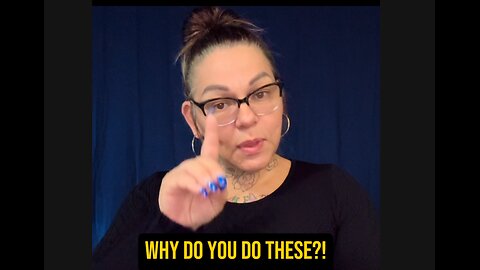 Why Do You Do These? 😬 #ASL #deaf #signlanguage