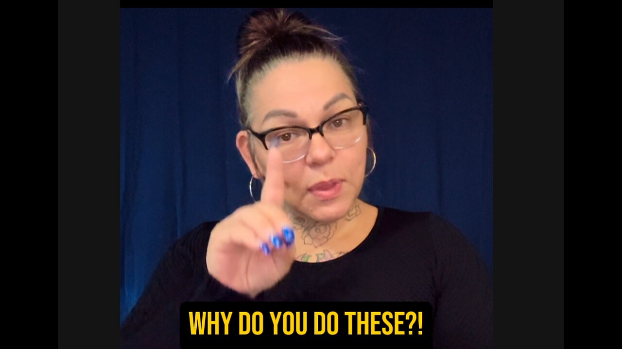 Why Do You Do These? 😬 #ASL #deaf #signlanguage