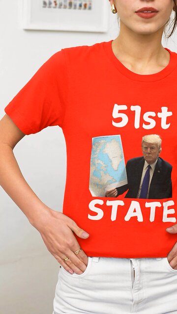 Funny Donald Trump 51st State Greenland Meme