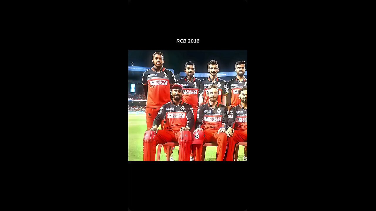 RCB it's a great