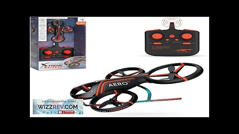 Sharper Image® X-Treme Aero Mini Drone 4.6" RC Stunt Helicopter 2.4 GHz Review