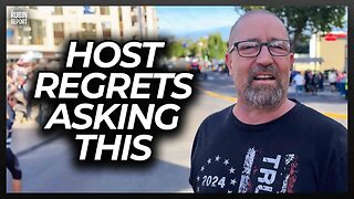 Host Regrets Asking Working Class Guy His Thoughts on National Guard in His City
