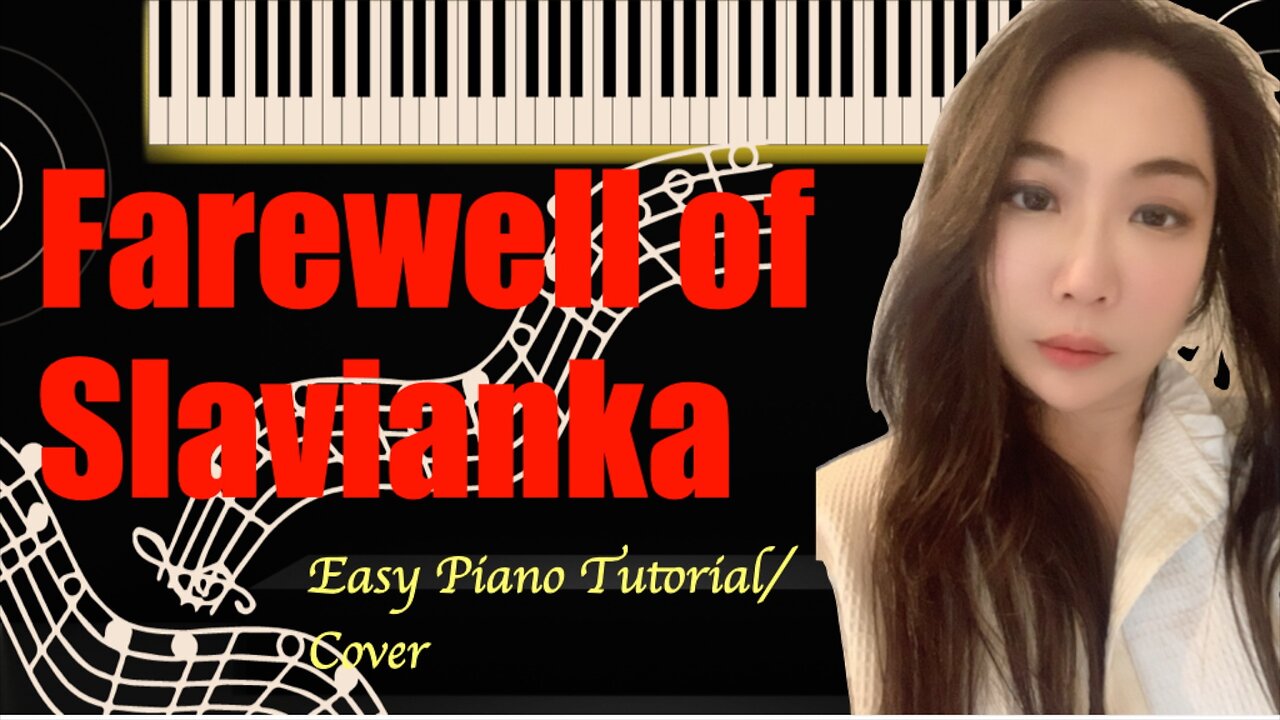 Farewell of Slavianka PIANO Easy Slow Tutorial Cover