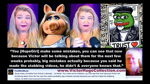 Psychopath Promoted By SGT Report Destroys Credibility Of His Satanic Christian Researcher HopeGirl