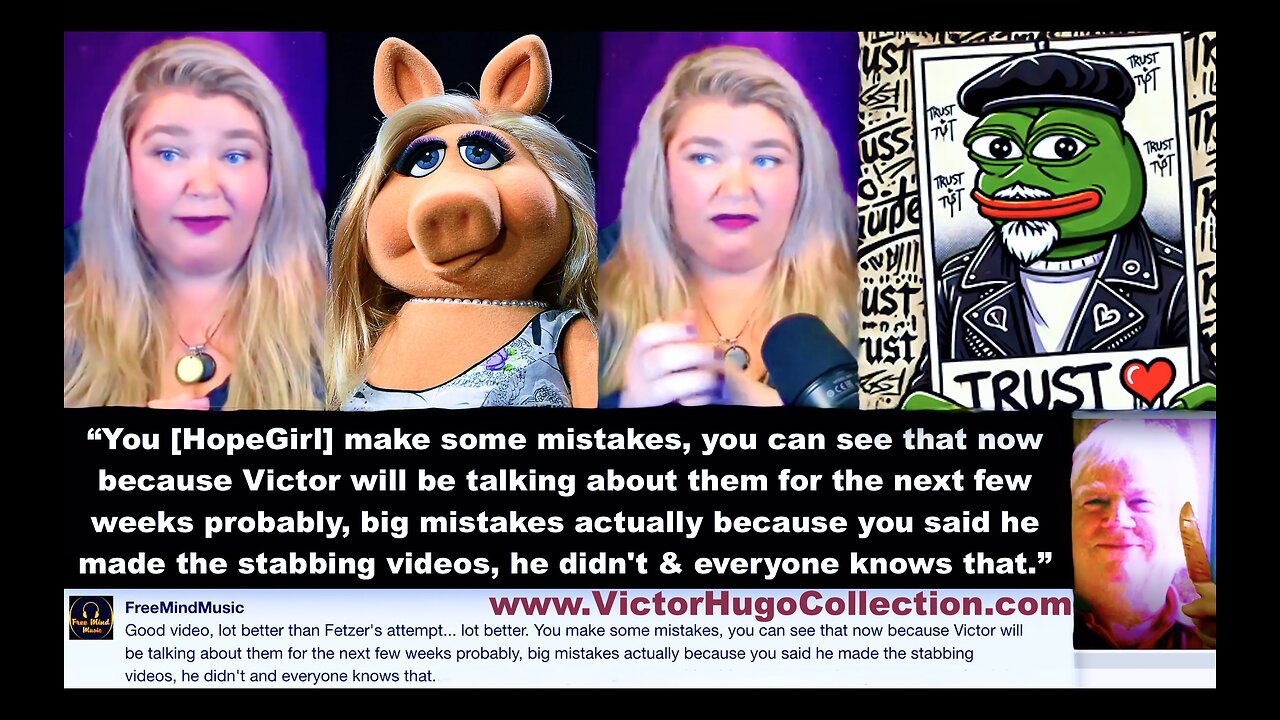 Psychopath Promoted By SGT Report Destroys Credibility Of His Satanic Christian Researcher HopeGirl