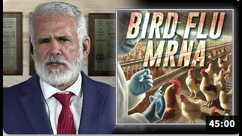 Dr. Robert Malone Warns Of The Dangers Of Inoculating America's Chickens With mRNA Vaccines