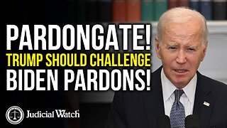 PARDONGATE! Trump Should CHALLENGE Biden Pardons!