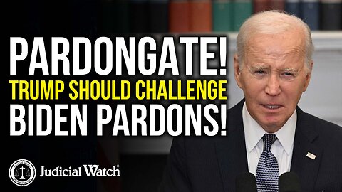 PARDONGATE! Trump Should CHALLENGE Biden Pardons!