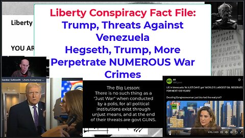 Liberty Fact File: Double-Tap Comes AFTER US Crimes, US Politicians Want OIL