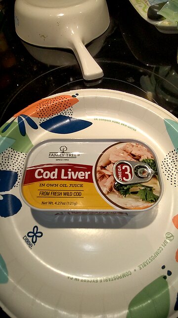 Eating Family Tree Cod Liver In Own Juice, Dbn, MI, 11/29/25