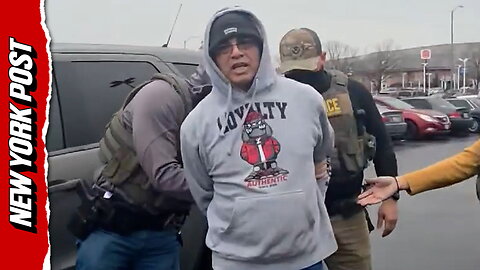 Federal agents swarm Walmart parking lot to arrest shopper on Christmas Eve