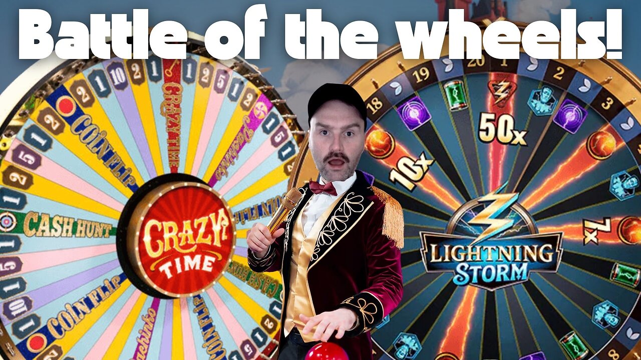 Crazy Time VS Lightning Storm!