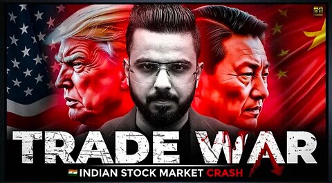 U.S.A. China Trade War | Indian Market Crash Stock