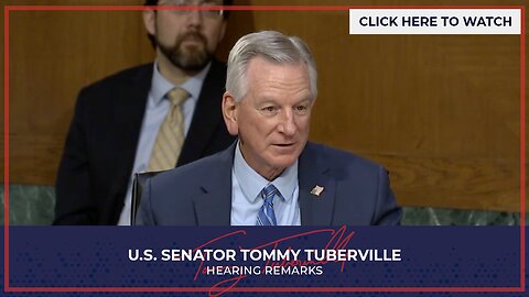 Senator Tuberville Speaks on How to Help Senior Citizens with Democrats' Record High Inflation