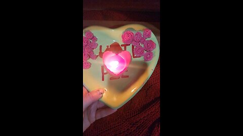 valentine candles