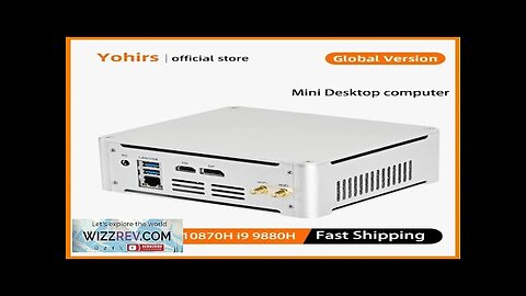 Cheap Office Mini Pc Intel Core i7 10870H i9 9880H NUC 2*M.2 Review