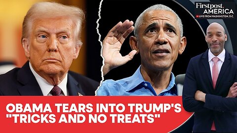 Obama Slams Trump’s "Lawless" Administration at Virginia, New Jersey Rallies | Firstpost America