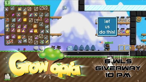 GROWTOPIA GIVEAWAY 6 WORLD LOCKS (10 P.M.)