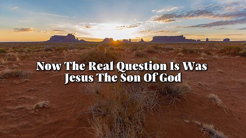 Was Jesus A Real Person