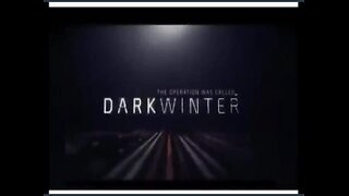 The Military Exercise named "Dark Winter"...just another coincidence it would seem?