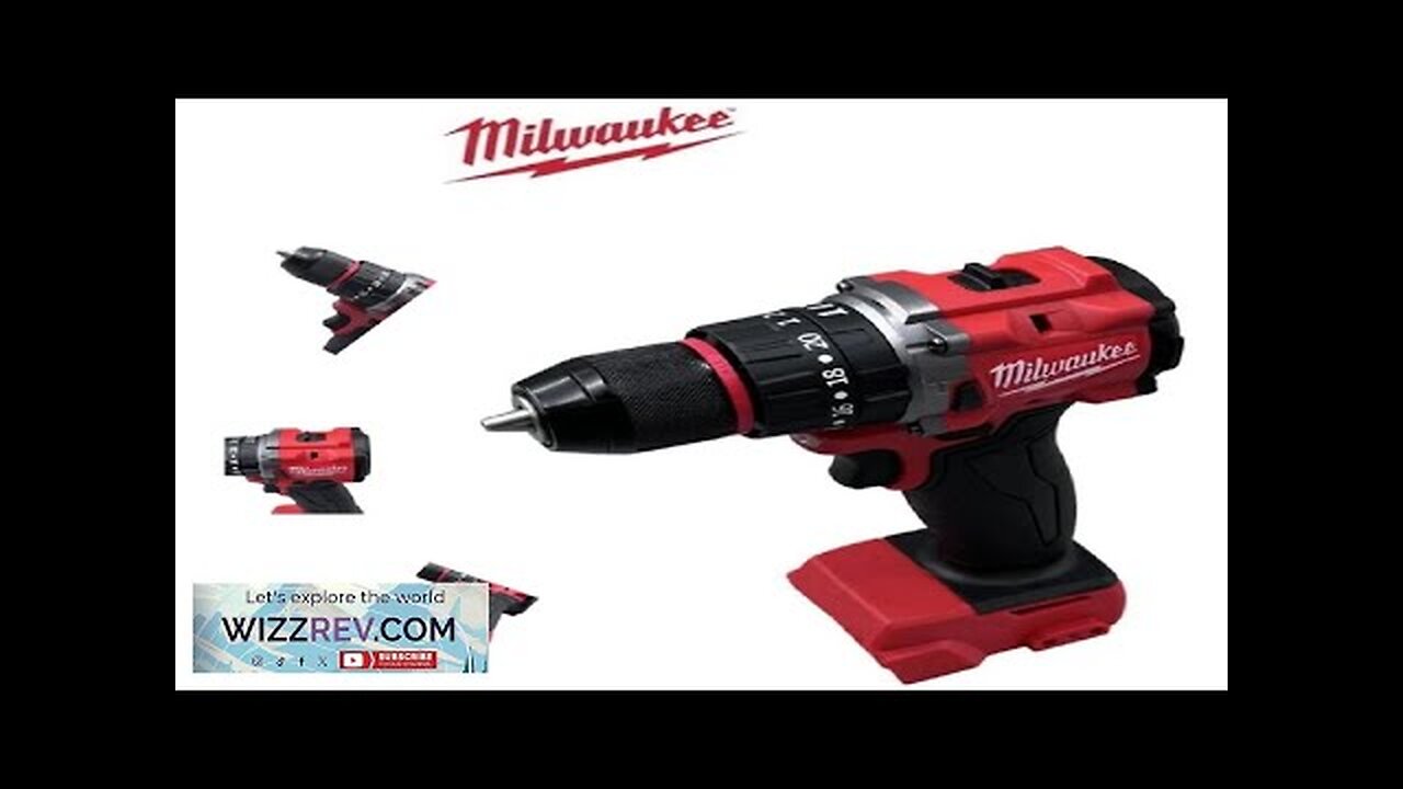 Milwaukee Wireless Electric Drill 150 N.m Brushless Impact Drill Of Construction Team Review