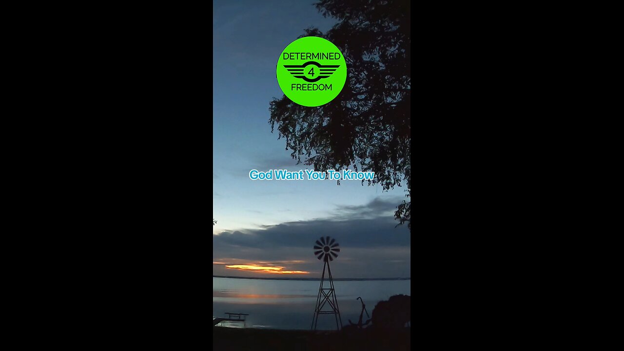 God Wants You To Know