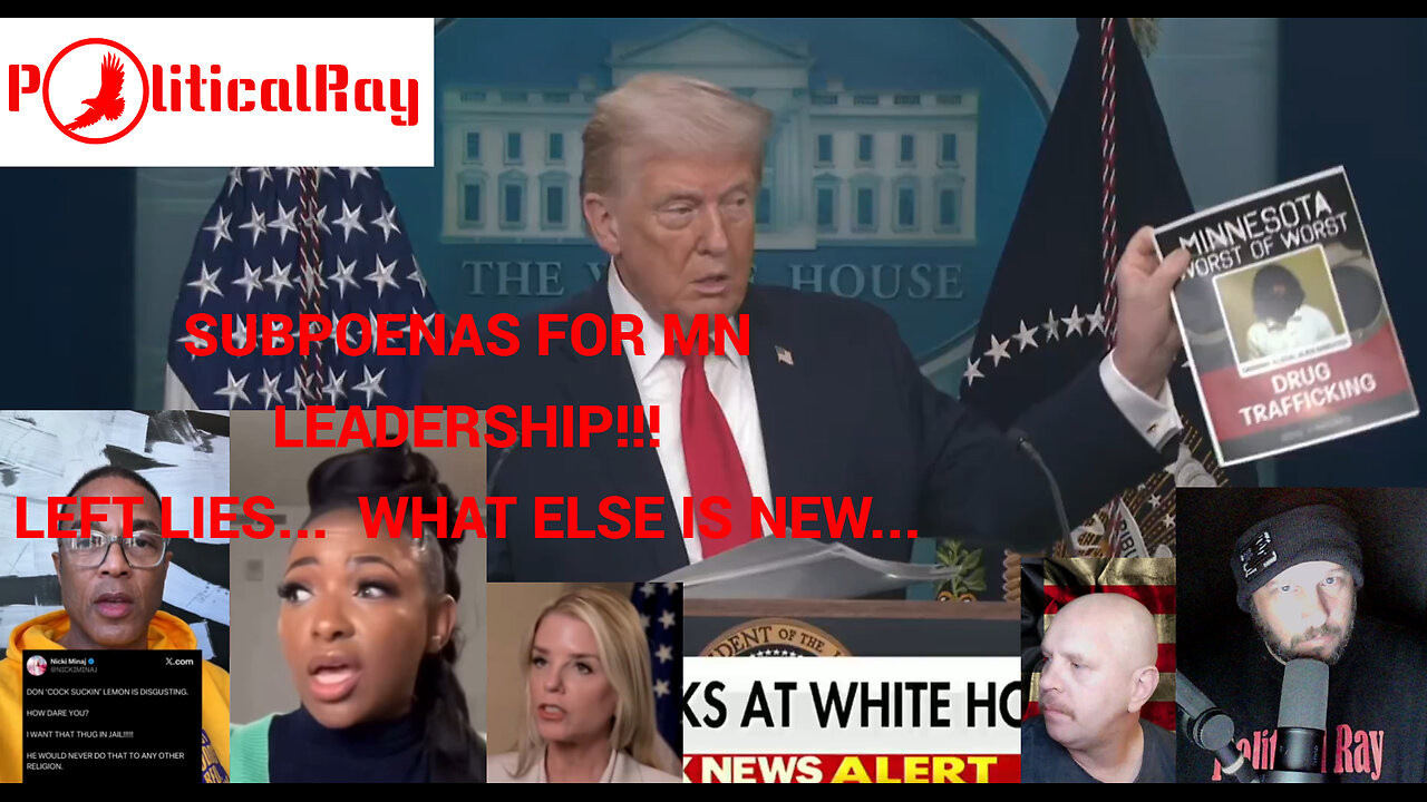 Subpoenas come down from FBI for Tim Walz, Jacob Frey, and Keith Ellison.