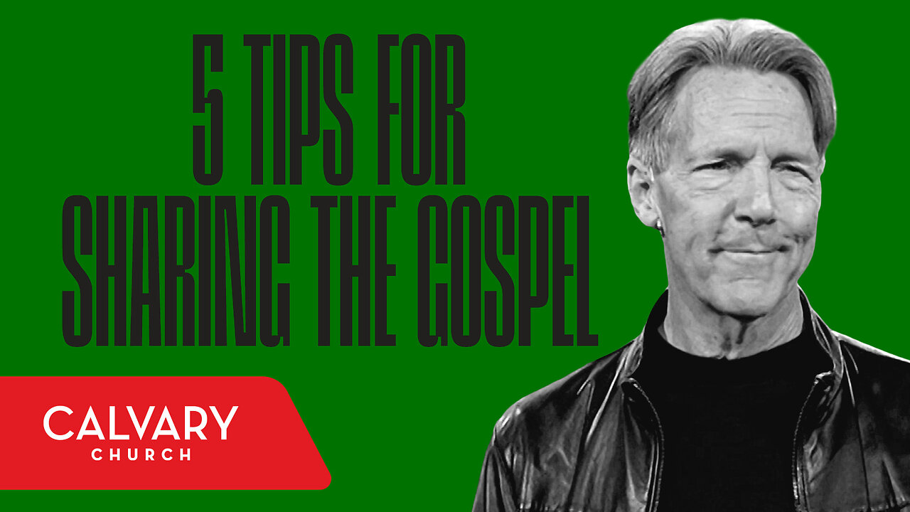 Help! I Don’t Know How to Share My Faith - John 4 - Skip Heitzig