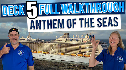 Anthem Of The Seas Public Deck 5 | Tall Man's Cruise Adventures