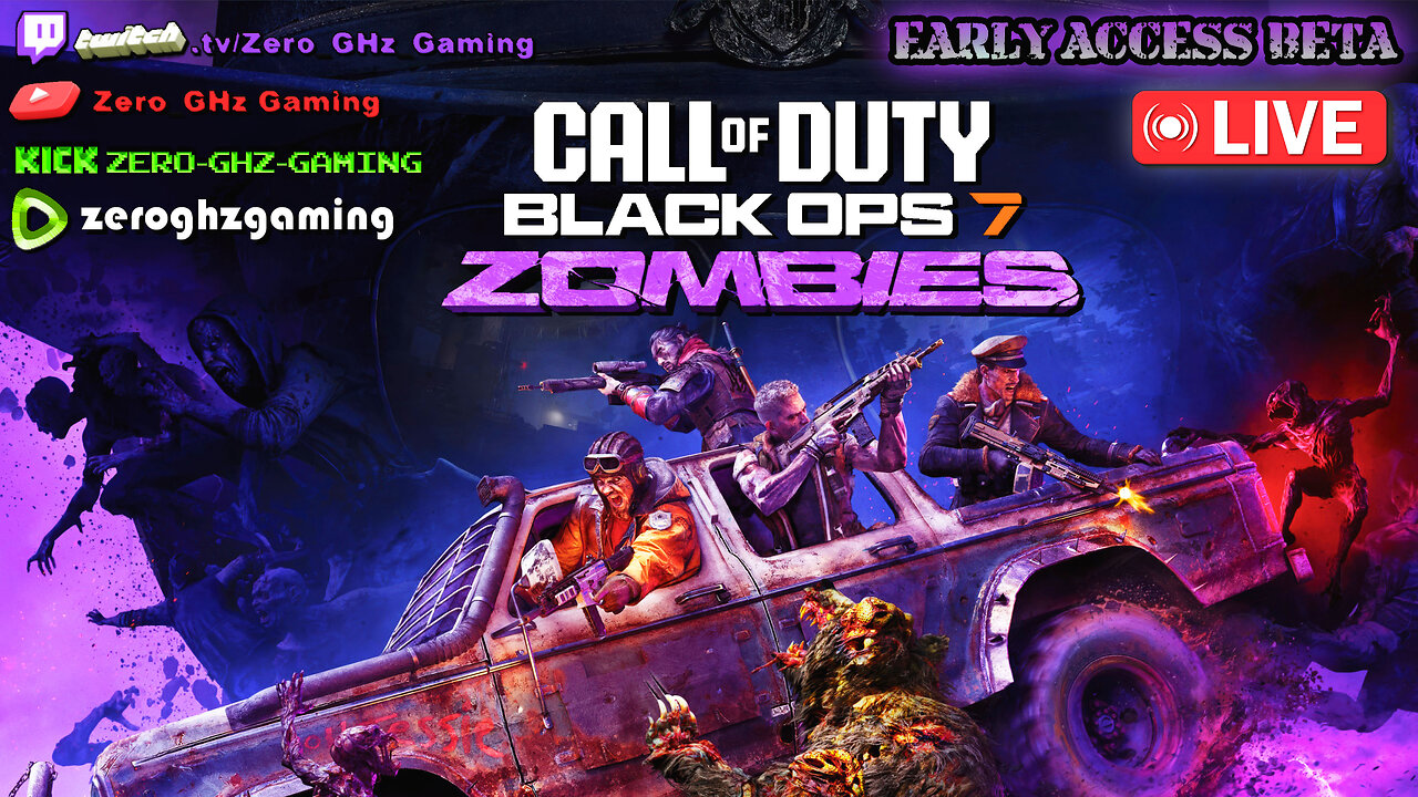 (⸨🔴⸩) COD BLACK OPS 7 Z💀MBIES | EARLY ACCESS BETA LIVESTREAM🔥