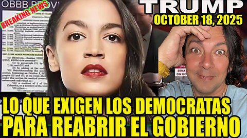 EXPONGO LAS VERDADERAS DE LOS DEMOCRATAS PARA REABRIR EL GOBIERNO